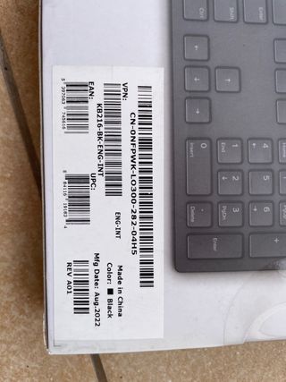Teclado Dell KB216 Negro