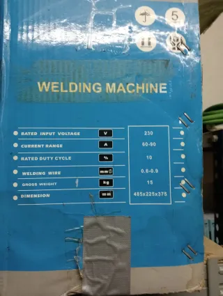 Soldadora MIG-105/ Flux Welding