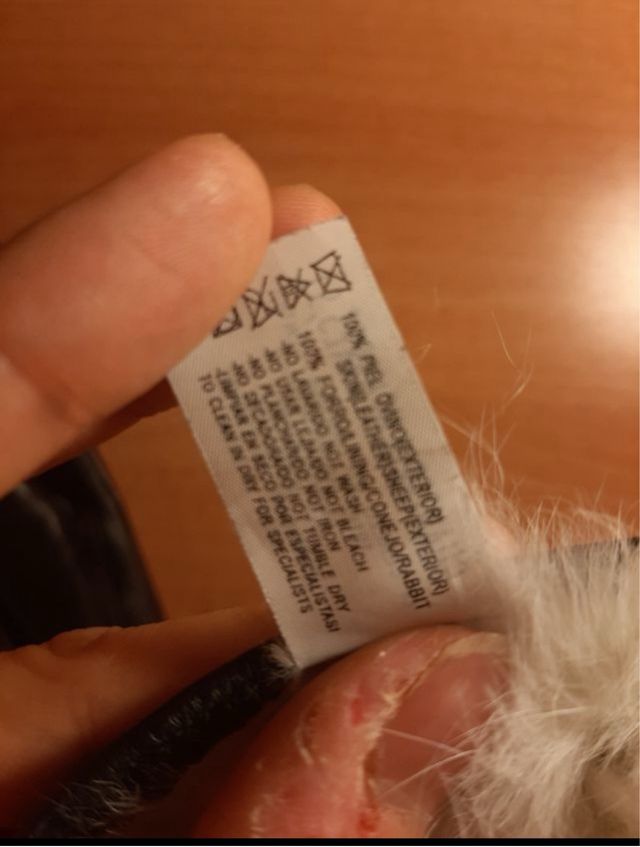 Guantes de piel con hebilla