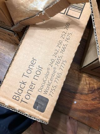 Toner Xerox Phaser giallo nero cyano , fusori etc