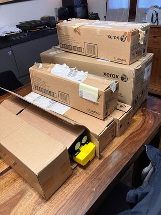 Toner Xerox Phaser giallo nero cyano , fusori etc