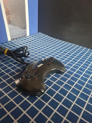 MEGADRIVE ORIGINAL MANDO DETALLES ROJO