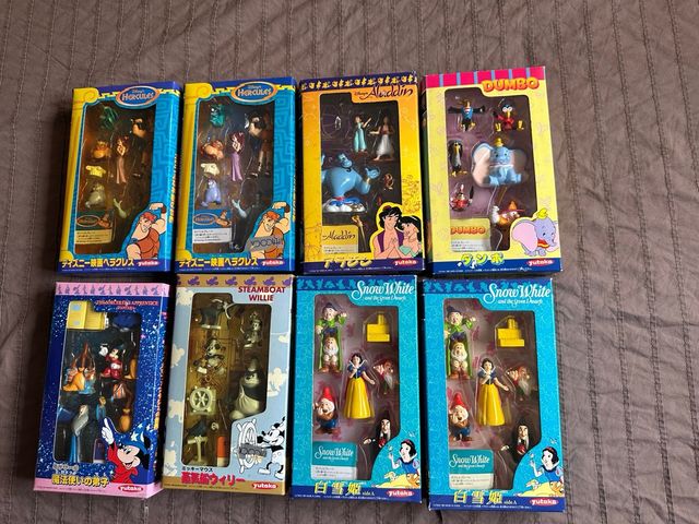 lote Figuras Disney Yutaka Vintage