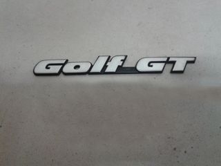 Scritta Golf GT TDI