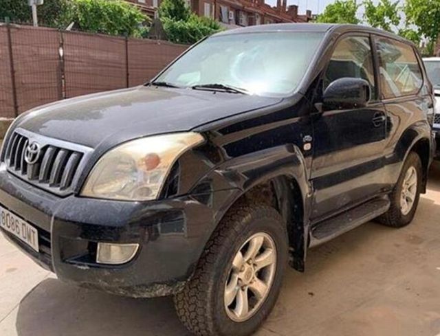 Cremallera dirección toyota land cruiser 3.0 33756