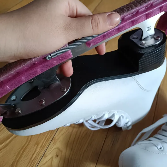 Patines de hielo blancos talla 39 para ocio