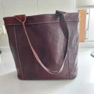 Bolso de piel de hombro