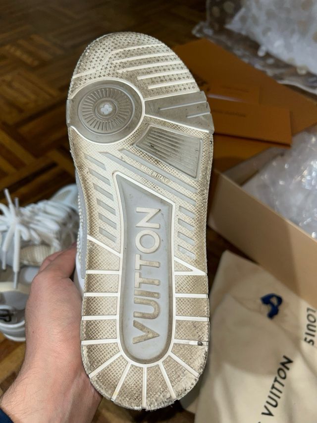 Louis Vuitton Lv Skate Grigio Bianco