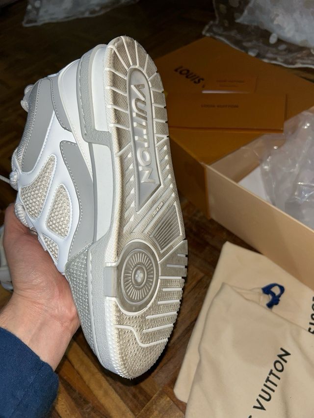 Louis Vuitton Lv Skate Grigio Bianco