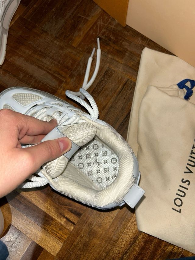 Louis Vuitton Lv Skate Grigio Bianco