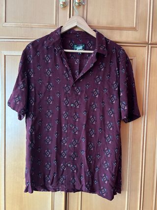 Camisa Pull&Bear Estampada Talla L