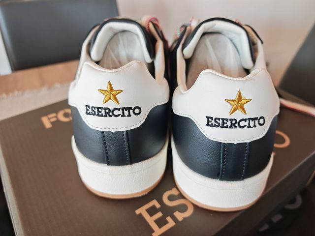 Scarpe Esercito Uomo Nere e Bianche