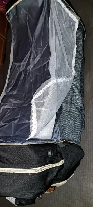 Mochila Cuna Portátil y Accesorios