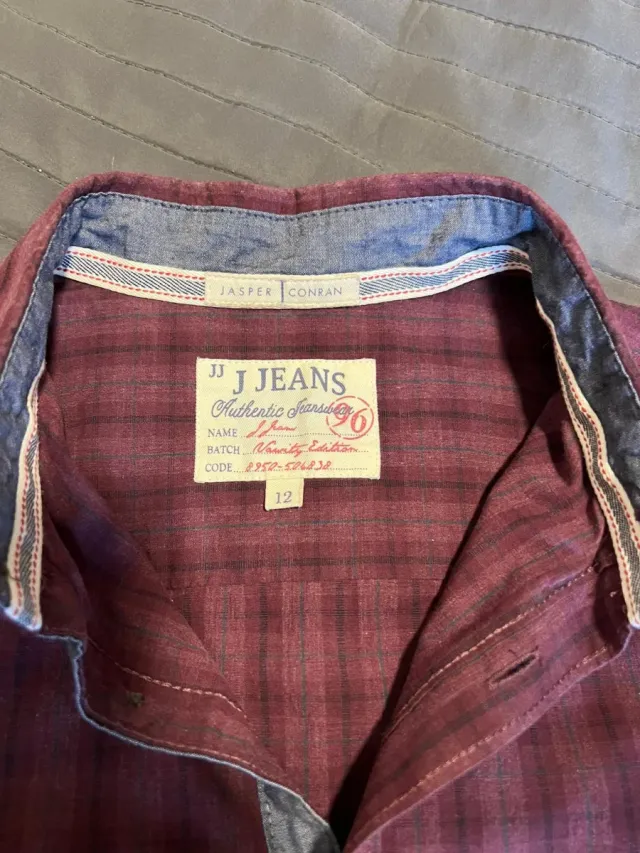 Camisa J. Jeans a cuadros, 12 años