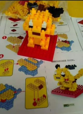 Muñecos para montar 1€ unidad