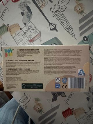 Juego de helados de madera Toy Lino Aldi