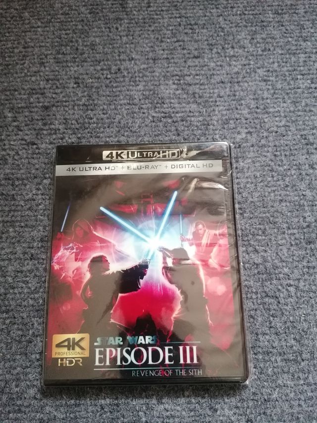 Star Wars Episodio III 4K UHD Blu-ray