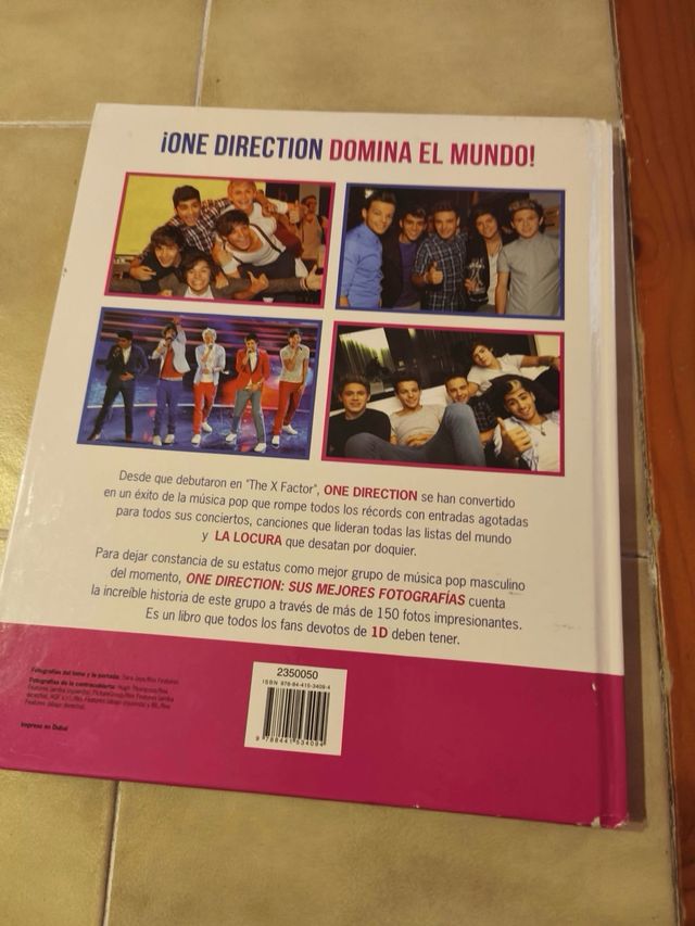 Libro “One Direction: Sus mejores fotos”