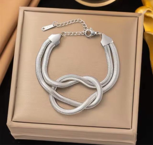 Conjunto de Joyas Nudo Plata