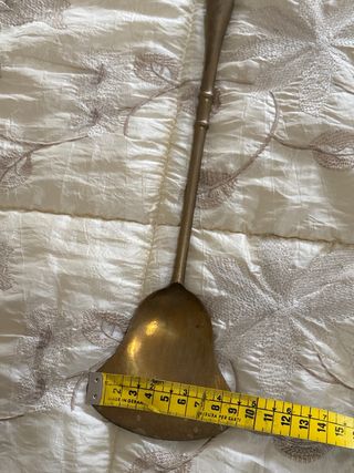 Paletta antica ottone da collezione
