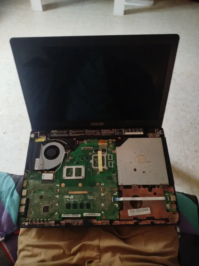 Base Portátil Asus Negra