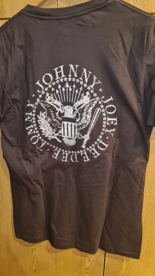 Camiseta Ramones Road to Run Tour 1979 Talla L