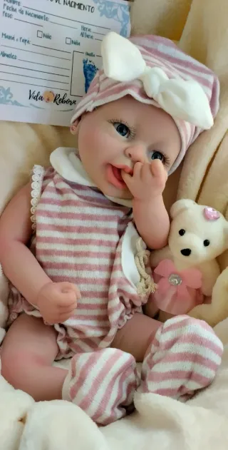 Bebé Reborn Silicona 39 cm