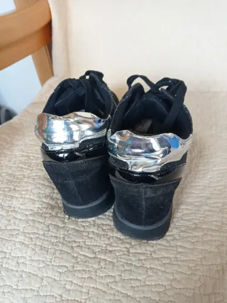 Zapatillas negras mujer talla 39