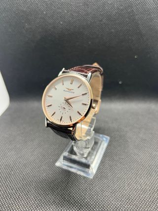 Reloj Sandoz Dorado y Marrón