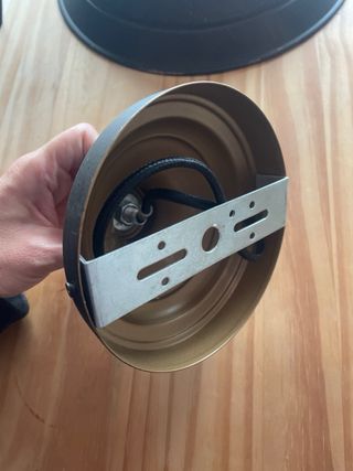 Lámpara Techo Industrial Zara Home Negra