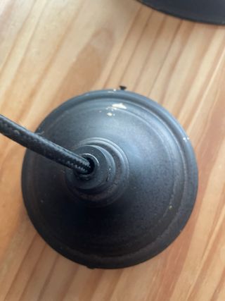 Lámpara Techo Industrial Zara Home Negra