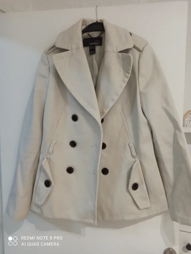 Chaqueta beige talla M