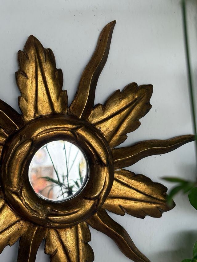 SPECCHIO SOLE IN LEGNO