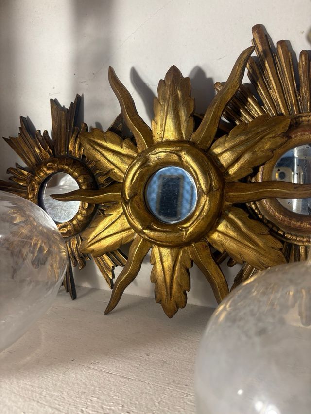 SPECCHIO SOLE IN LEGNO