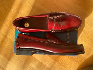 Zapatos Pielsa Marrón/Rojo Piel