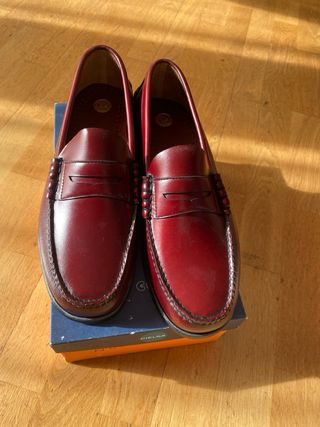 Zapatos Pielsa Marrón/Rojo Piel