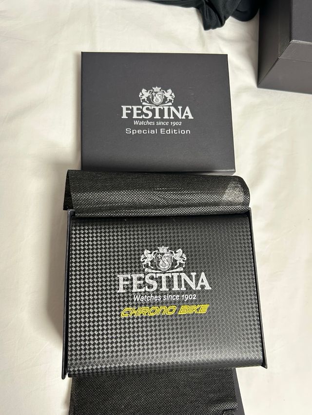 Reloj Festina Edición Especial Azul/Dorado