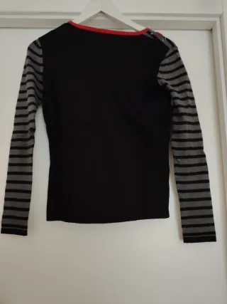 Maglia donna vintage lana righe