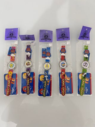 Lotto 5 orologi Looney Tunes vintage