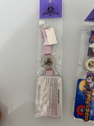 Lotto 5 orologi Looney Tunes vintage