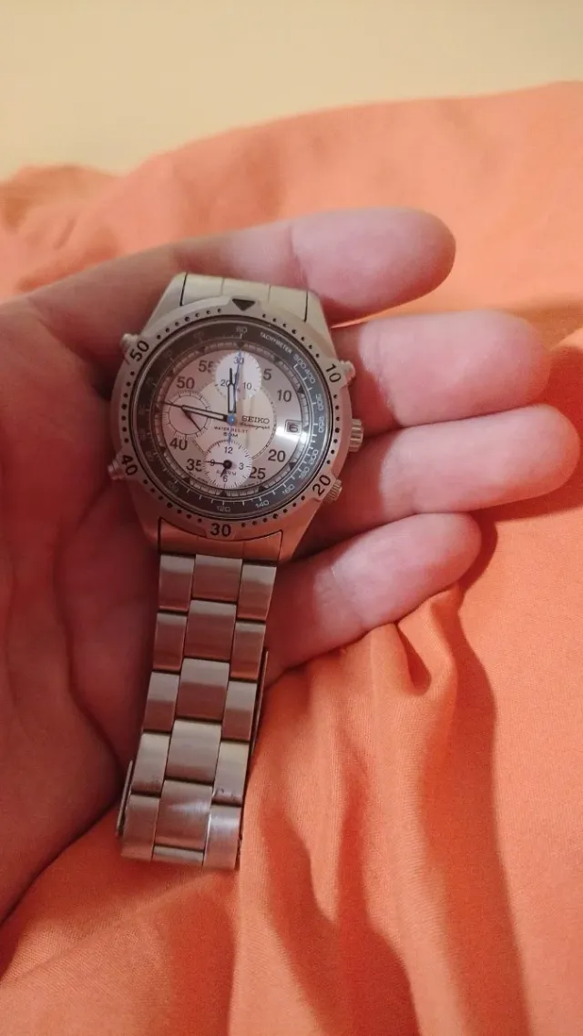 Reloj Seiko Cronógrafo Acero Inoxidable