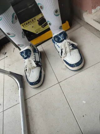 Sneakers Louis Vuitton Bianche e Blu