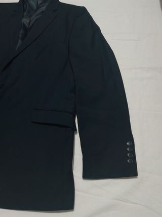 Chaqueta de traje azul marino hombre