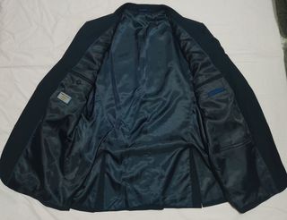 Chaqueta de traje azul marino hombre