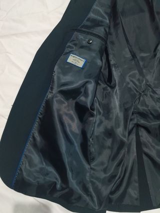 Chaqueta de traje azul marino hombre