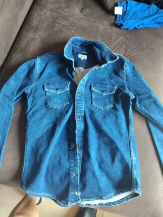 Camisa vaquera azul