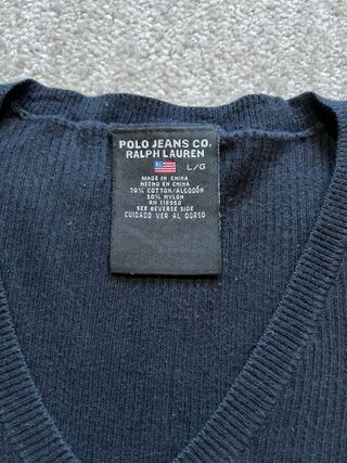 Jersey Polo Ralph Lauren Negro
