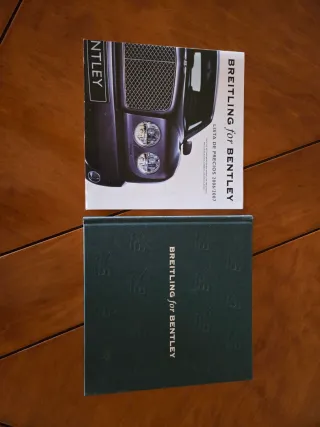 Catálogo Breitling for Bentley y Precios 2006/2007
