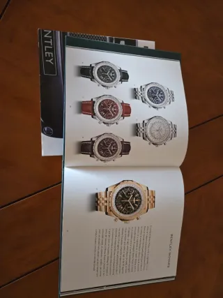 Catálogo Breitling for Bentley y Precios 2006/2007