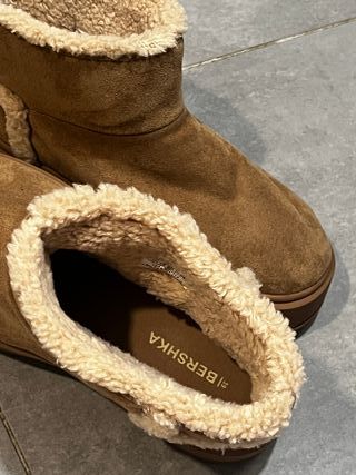 Botas de invierno beige/marrón